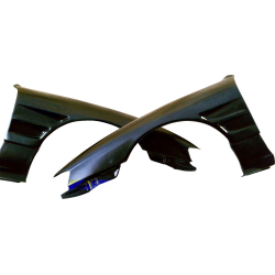 VSaero FRP DMA D1 Wide Body 30mm Fenders (front) for Nissan 240SX (S14) 1997-1998 image - 1