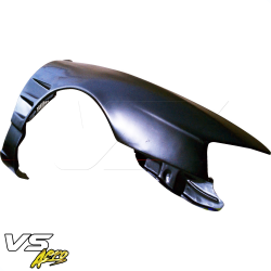 VSaero FRP DMA D1 Wide Body 30mm Fenders (front) for Nissan 240SX (S14) 1997-1998 image - 3