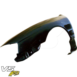 VSaero FRP DMA D1 Wide Body 30mm Fenders (front) for Nissan 240SX (S14) 1997-1998 image - 4