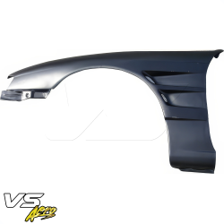 VSaero FRP DMA D1 Wide Body 30mm Fenders (front) for Nissan 240SX (S14) 1997-1998 image - 10