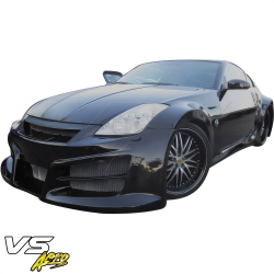 VSaero FRP IDES Havoc Front Bumper for Nissan 350Z (Z33) 2003-2008 image - 4