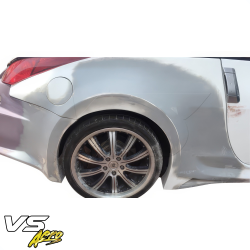 VSaero FRP IDES Havoc Wide Body Fender Flares (rear) for Nissan 350Z (Z33) 2003-2008 image - 7