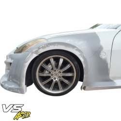 VSaero FRP IDES Havoc Wide Body Fenders Flares (front) for Nissan 350Z (Z33) 2003-2008 image - 13
