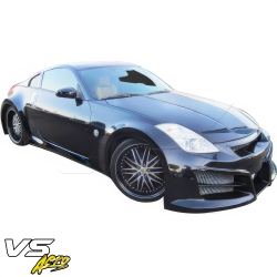 VSaero FRP IDES Havoc Wide Body Fenders Flares (front) for Nissan 350Z (Z33) 2003-2008 image - 4