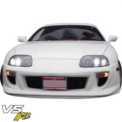 VSaero FRP SIGN Front Bumper for Toyota Supra (JZA80) 1993-1998 image - 11