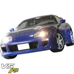 VSaero FRP SIGN Front Bumper for Toyota Supra (JZA80) 1993-1998 image - 4