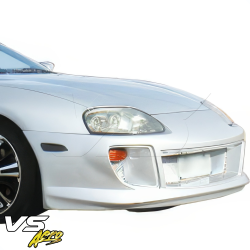 VSaero FRP SIGN Front Bumper for Toyota Supra (JZA80) 1993-1998 image - 6