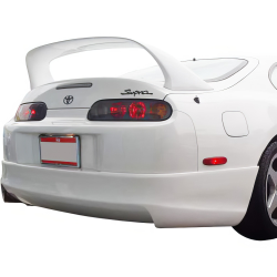 VSaero FRP SIGN Rear Lip Valance for Toyota Supra (JZA80) 1993-1998 image - 8