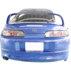 VSaero FRP SIGN Rear Lip Valance for Toyota Supra (JZA80) 1993-1998 image - 1