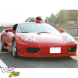 VSaero FRP RSDE Front Lip Valance for Ferrari 360 2000-2004 image - 4