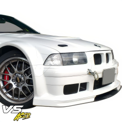 VSaero FRP RIEG DTM Wide Body Front Bumper for BMW 318i 325i (E36) 1992-1998 > 2dr Coupe image - 17