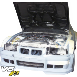 VSaero FRP RIEG DTM Wide Body Front Bumper for BMW 318i 325i (E36) 1992-1998 > 2dr Coupe image - 18