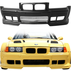 VSaero FRP RIEG DTM Wide Body Front Bumper for BMW 318i 325i (E36) 1992-1998 > 2dr Coupe image - 1