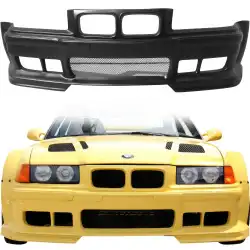 FRP RIEG DTM Wide Body Front Bumper > BMW 318i 325i (E36) 1992-1998 > 2dr Coupe image - 1