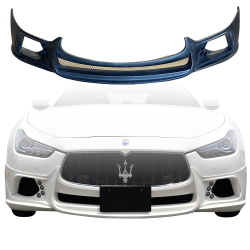 VSaero FRP WAL Front Lip Valance for Maserati Ghibli 2013-2017 image - 13