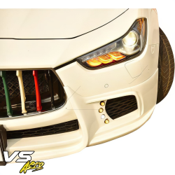 VSaero FRP WAL Front Lip Valance for Maserati Ghibli 2013-2017 image - 30