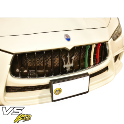 VSaero FRP WAL Front Lip Valance for Maserati Ghibli 2013-2017 image - 32