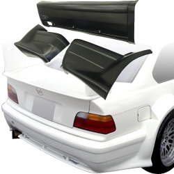 VSaero FRP RIEG DTM Wide Body Rear Bumper for BMW 318i 325i (E36) 1992-1998 > 2dr Coupe image - 15