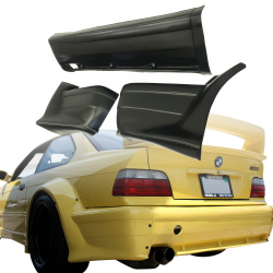 VSaero FRP RIEG DTM Wide Body Rear Bumper for BMW 318i 325i (E36) 1992-1998 > 2dr Coupe image - 1