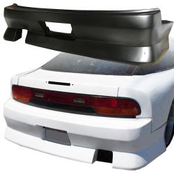 VSaero FRP BSPO Blister Wide Body Rear Bumper for Nissan 240SX 1989-1994 > 3dr Hatch image - 21