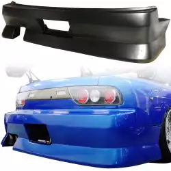 FRP BSPO Blister Wide Body Rear Bumper > Nissan 240SX 1989-1994 > 3dr Hatch image - 1