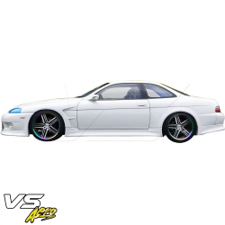 VSaero FRP VERT RIG Wide Body Side Skirts for Lexus SC300 1992-2000 image - 8