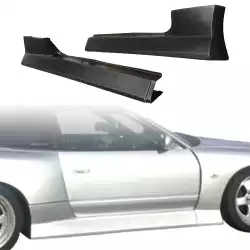 FRP BSPO Blister Wide Body Side Skirts > Nissan 240SX 1989-1994 > 2/3dr image - 1