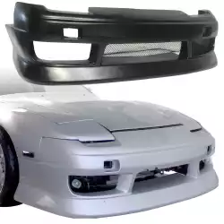 FRP BSPO Blister Wide Body Front Bumper > Nissan 240SX 1989-1994 > 2/3dr image - 1