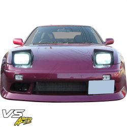 VSaero FRP VERT RIG Wide Body Front Bumper for Nissan 240SX 1989-1994 > 3dr image - 4