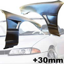 VSaero FRP MSPO R32 Wide Body 30mm Conversion Fenders (front) for Nissan 240SX 1989-1994 > 2/3dr image - 24