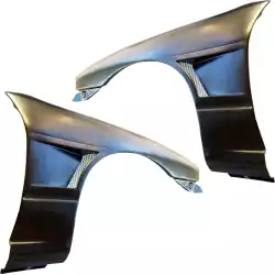 FRP MSPO R32 Wide Body 30mm Conversion Fenders (front) > Nissan 240SX 1989-1994 > 2/3dr image - 1