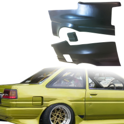 VSaero FRP ORI Wide Body Fenders (rear) 40mm for Toyota Corolla (AE86) 1984-1987 > 2dr Coupe image - 22