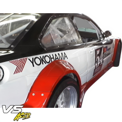 VSaero FRP RIEG DTM Wide Body Fender Flares (rear) 70mm for BMW 318i 325i (E36) 1992-1998 > 2dr Coupe image - 17