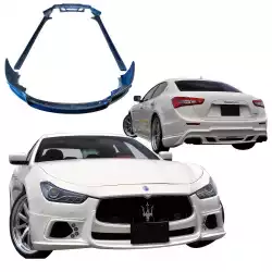 FRP WAL Body Kit 4pc > Maserati Ghibli 2013-2017 image - 6