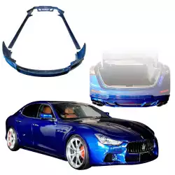 FRP WAL Body Kit 4pc > Maserati Ghibli 2013-2017 image - 1