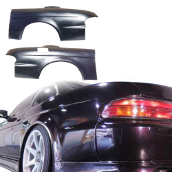 VSaero FRP VERT RIG Wide Body Fenders (rear) 50mm for Lexus SC300 1992-2000 image - 1