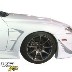 VSaero FRP VERT RIG Wide Body Fenders (front) 50mm for Lexus SC300 1992-2000 image - 6