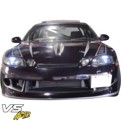 VSaero FRP VERT RIG Wide Body Front Bumper for Lexus SC300 1992-2000 image - 3