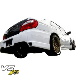 VSaero FRP MSPO Rear Bumper for Subaru Impreza WRX 2004-2007 image - 4