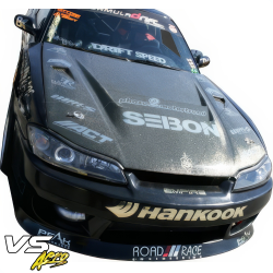 VSaero FRP YANA S13.5 Conversion Fenders (front) for Nissan 240SX 1989-1994 image - 43