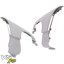 VSaero FRP YANA S13.5 Conversion Fenders (front) for Nissan 240SX 1989-1994 image - 4