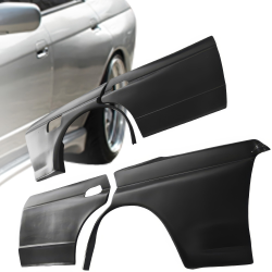 VSaero FRP CFAC Wide Body Fenders (rear) 4pc for Nissan Skyline (R32) GTS 1990-1994 > 4dr Sedan image - 33