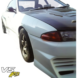 VSaero FRP CFAC Wide Body Fenders (rear) 4pc for Nissan Skyline (R32) GTS 1990-1994 > 4dr Sedan image - 40