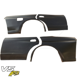 VSaero FRP CFAC Wide Body Fenders (rear) 4pc for Nissan Skyline (R32) GTS 1990-1994 > 4dr Sedan image - 3