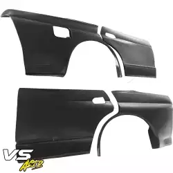 FRP CFAC Wide Body Fenders (rear) 4pc > Nissan Skyline (R32) GTS 1990-1994 > 4dr Sedan image - 4