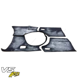 VSaero FRP CFAC Wide Body Fenders (rear) 4pc for Nissan Skyline (R32) GTS 1990-1994 > 4dr Sedan image - 28
