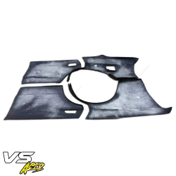 VSaero FRP CFAC Wide Body Fenders (rear) 4pc for Nissan Skyline (R32) GTS 1990-1994 > 4dr Sedan image - 32