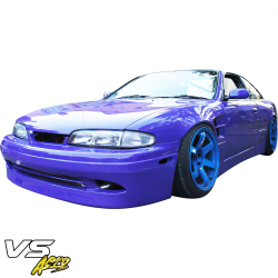 VSaero FRP SMAD Wide Body Fenders (front) 30mm for Nissan 240SX (S14) 1995-1996 image - 2