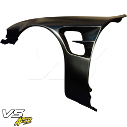 VSaero FRP SMAD Wide Body Fenders (front) 30mm for Nissan 240SX (S14) 1995-1996 image - 3