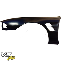 VSaero FRP SMAD Wide Body Fenders (front) 30mm for Nissan 240SX (S14) 1995-1996 image - 13